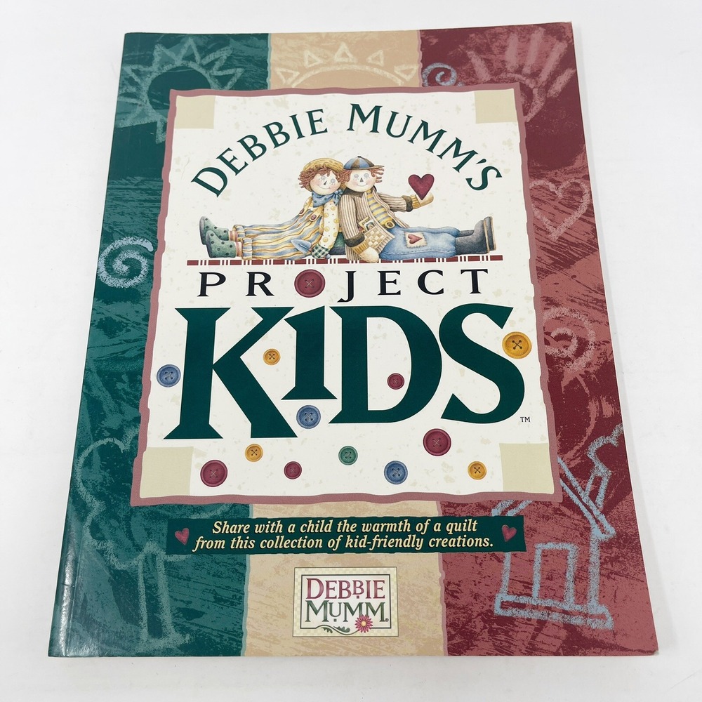 Kid Friendly Quilts Debbie Mumm's Project Kids Softcover Book Pillow‎ Child